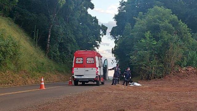 Tragédia na PR-884: motociclista perde a vida após colisão com trator em Renascença