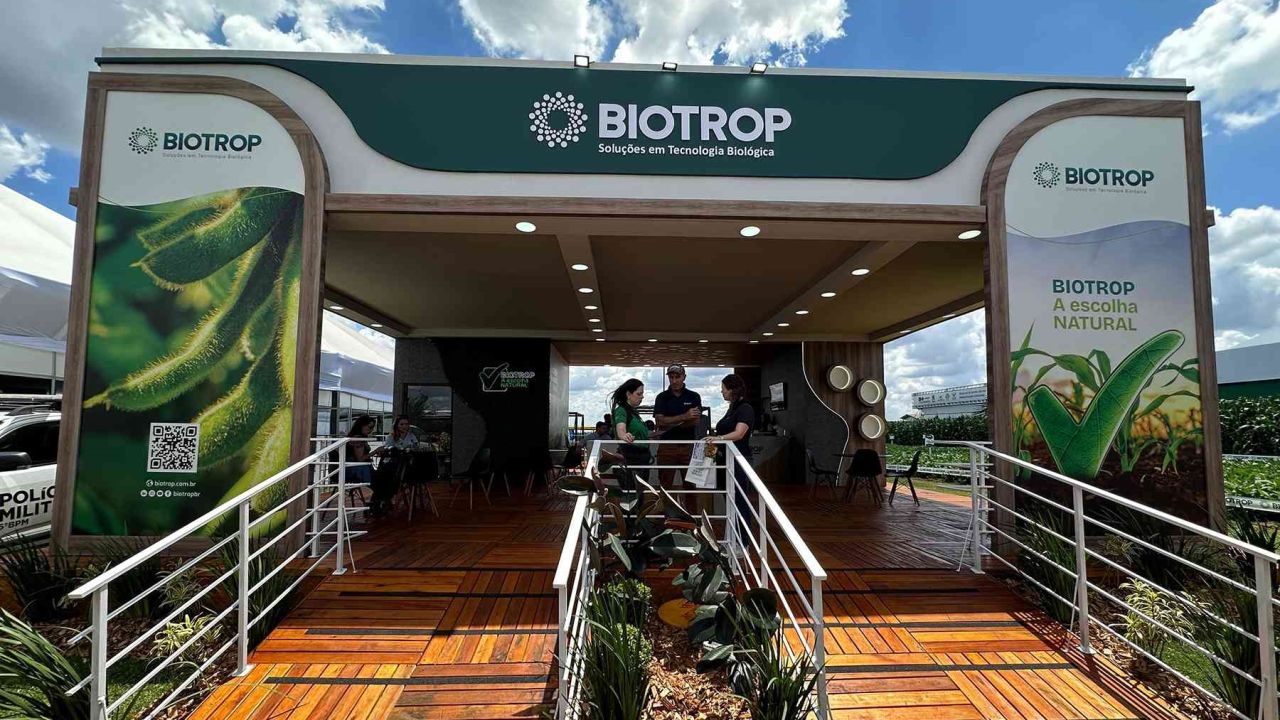Biotrop leva o poder dos biológicos ao 38° Show Rural Coopavel, em Cascavel