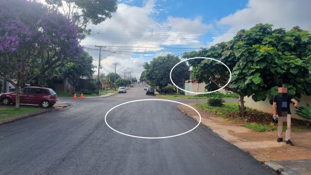 Imagem referente a notícia: Prefeitura de Cascavel se manifesta sobre acidente em via sem sinalização no Bairro Alto Alegre