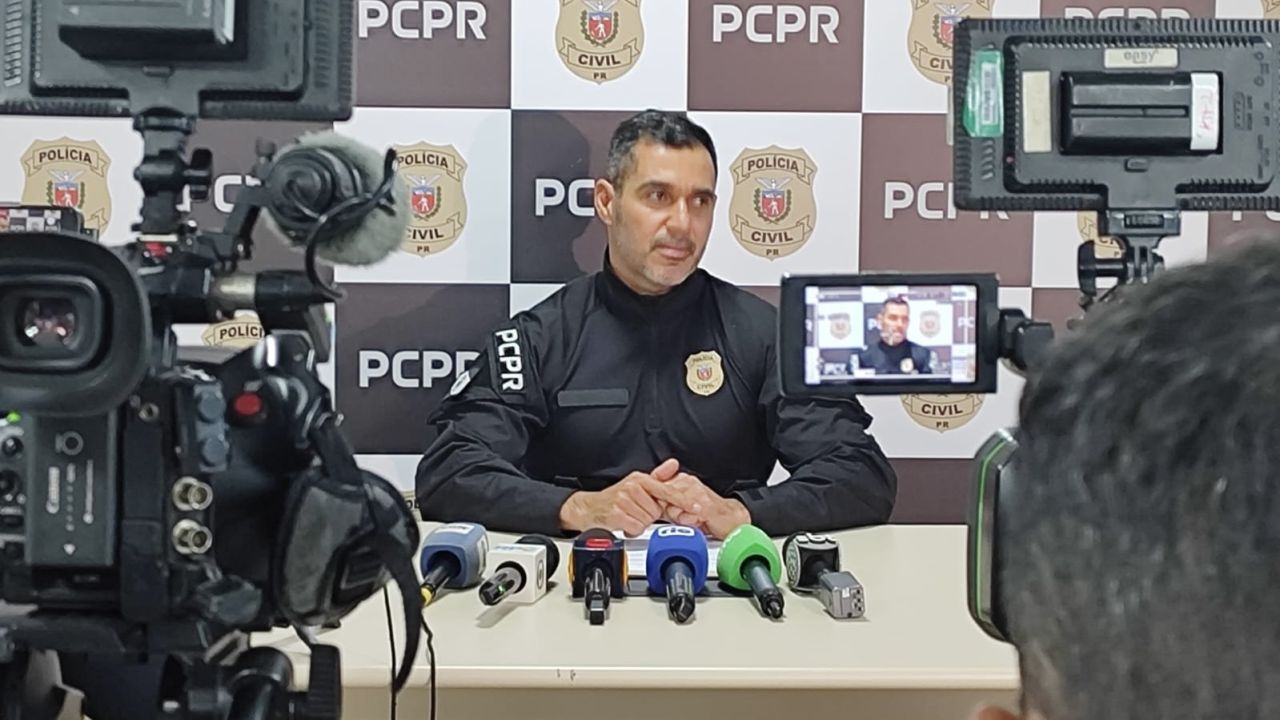Polícia Civil detalha investigação de feminicídio em coletiva em Cascavel