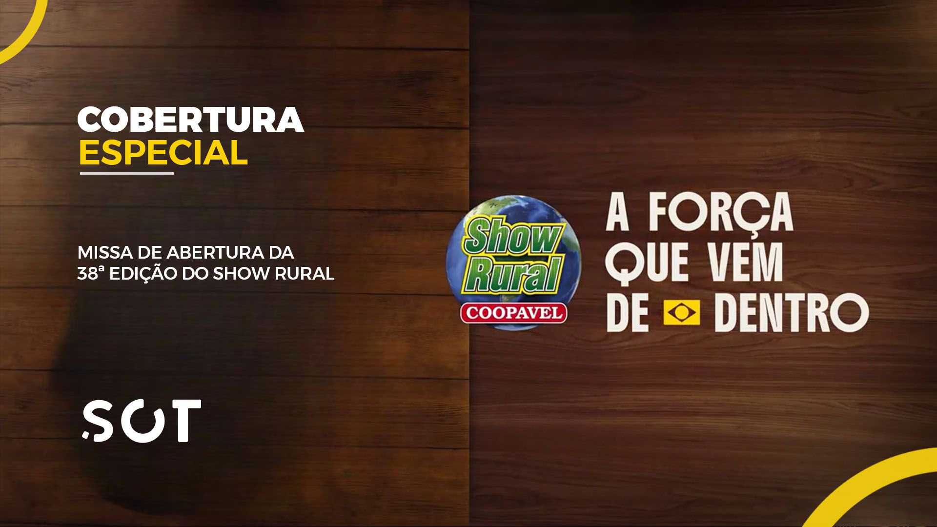 Imagem referente a notícia: Missa de abertura do Show Rural Coopavel terá transmissão ao vivo pelo Portal SOT e marca início do maior evento do agro