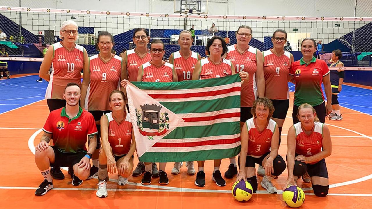 Toledo fica entre as 8 melhores no Brasileiro de Vôlei Adaptado em Sorriso/MT