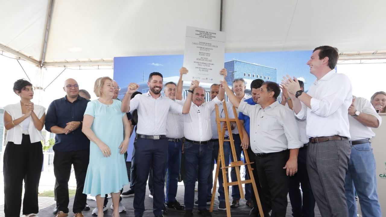 Cascavel inaugura nova USF Santa Felicidade e leva saúde de qualidade para 16 mil moradores da região sul