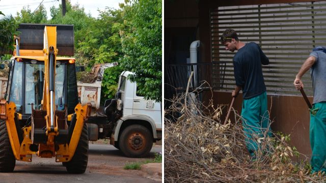 Corbélia inicia mutirão de limpeza nos bairros; ação depende da colaboração da população