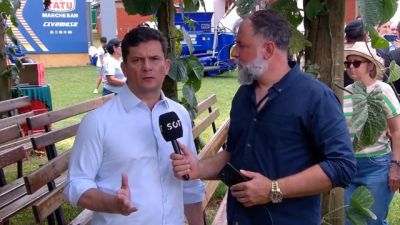 Sérgio Moro marca presença no Show Rural Coopavel e confirma foco na disputa pelo Governo do Estado