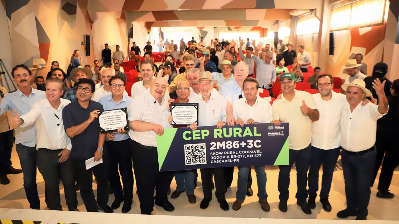 Fim do endereço inexistente: Paraná lança CEP Rural e sistema de rotas por GPS