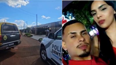 Imagem referente a notícia: Mulher grávida e homem são executados a tiros dentro de casa no norte do Paraná