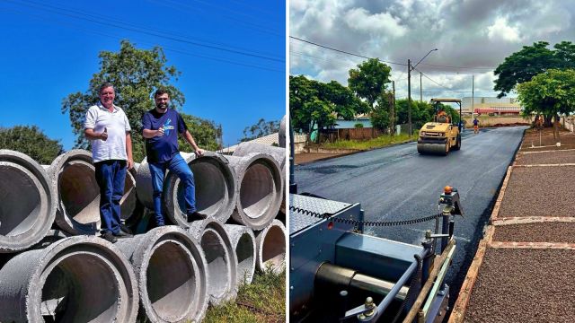 Imagem referente a notícia: Corbélia vira canteiro de obras e acelera investimentos em saúde, mobilidade e infraestrutura urbana e rural