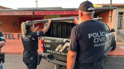 Imagem referente a notícia: PCPR desarquiva inquérito e prende suspeito de estuprar e matar menina de 9 anos em 2006