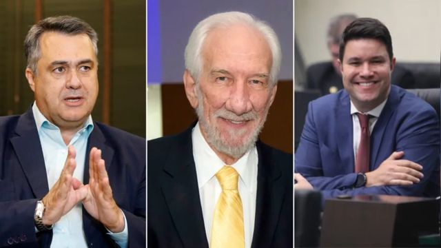 Imagem referente a notícia: Helicóptero com autoridades do Paraná faz pouso emergência em plantação antes de evento oficial