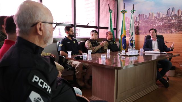 Imagem referente a notícia: Cascavel inicia tratativas para criar espaço permanente de homenagem às forças de segurança