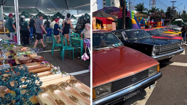 Imagem referente a notícia: Feira do Teatro completa 8 anos, dobra de tamanho e vira tradição nos domingos de Cascavel