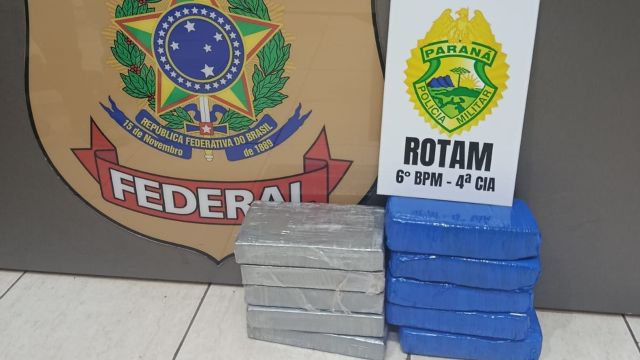 Carga milionária do tráfico é interceptada na BR-163 e caminhoneiro estrangeiro acaba preso no Oeste do Paraná