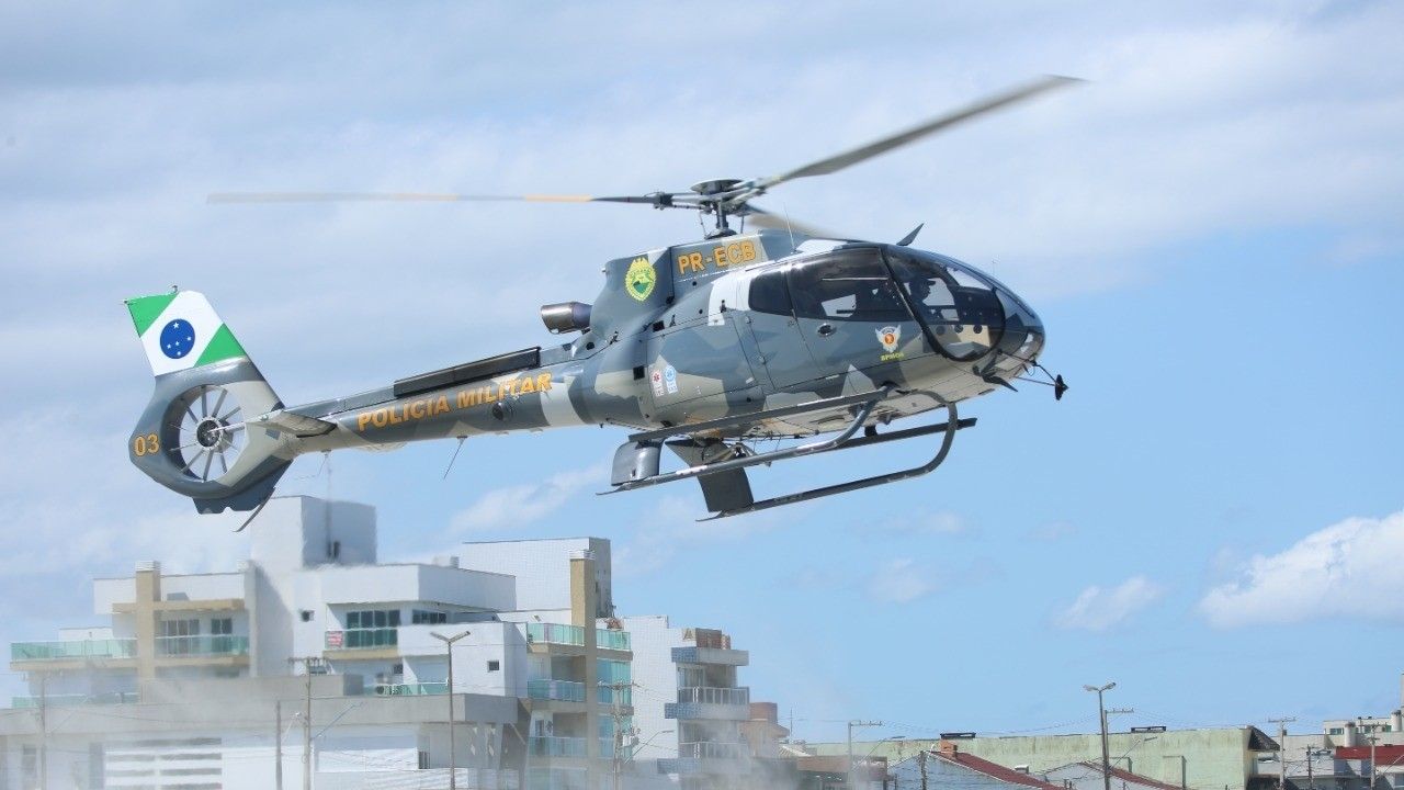 Comando de Aviação da PMPR reforça regras e alerta sobre uso de drones em áreas com operações