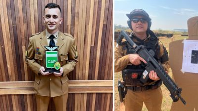Imagem referente a notícia: Do quartel ao comando: dois sargentos do 31º BPM conquistam vaga no CFO da PMPR e dão salto histórico na carreira