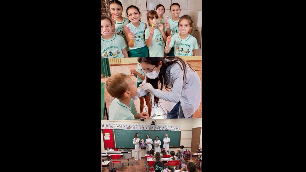Ação de Saúde Bucal inicia nesta semana e beneficia 418 alunos na Escola Municipal São José, em Corbélia
