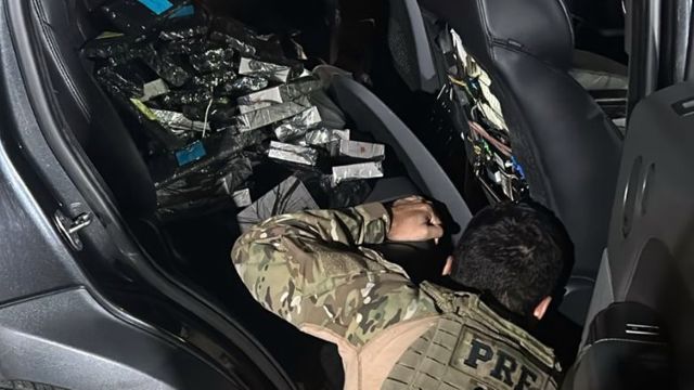 Em menos de 12 horas, PRF apreende mais de 2000 unidades de medicamentos utilizados para emagrecimento em Guarapuava e Irati