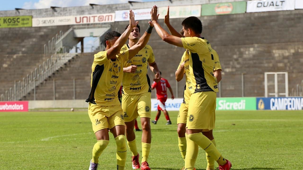 FC Cascavel estreia com vitória no Paranaense Sub-20 e vence City London por 3 a 1 no Estádio Olímpico Regional