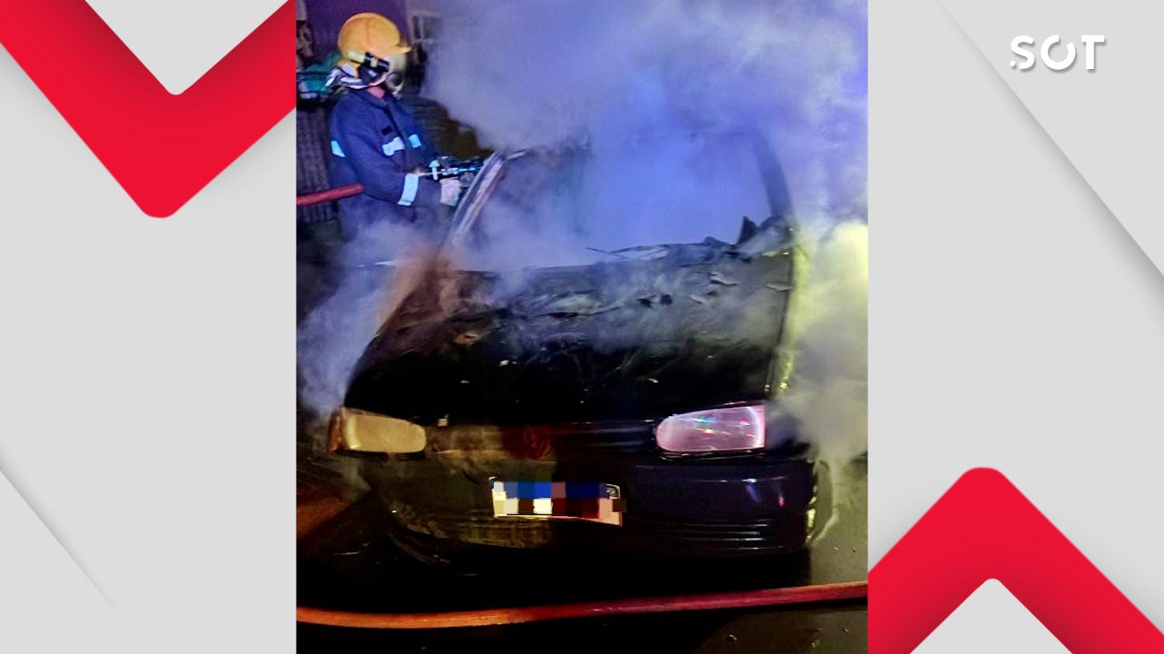 Furto qualificado em farmácia de Cascavel termina com carro incendiado e veículo apreendido pela PM
