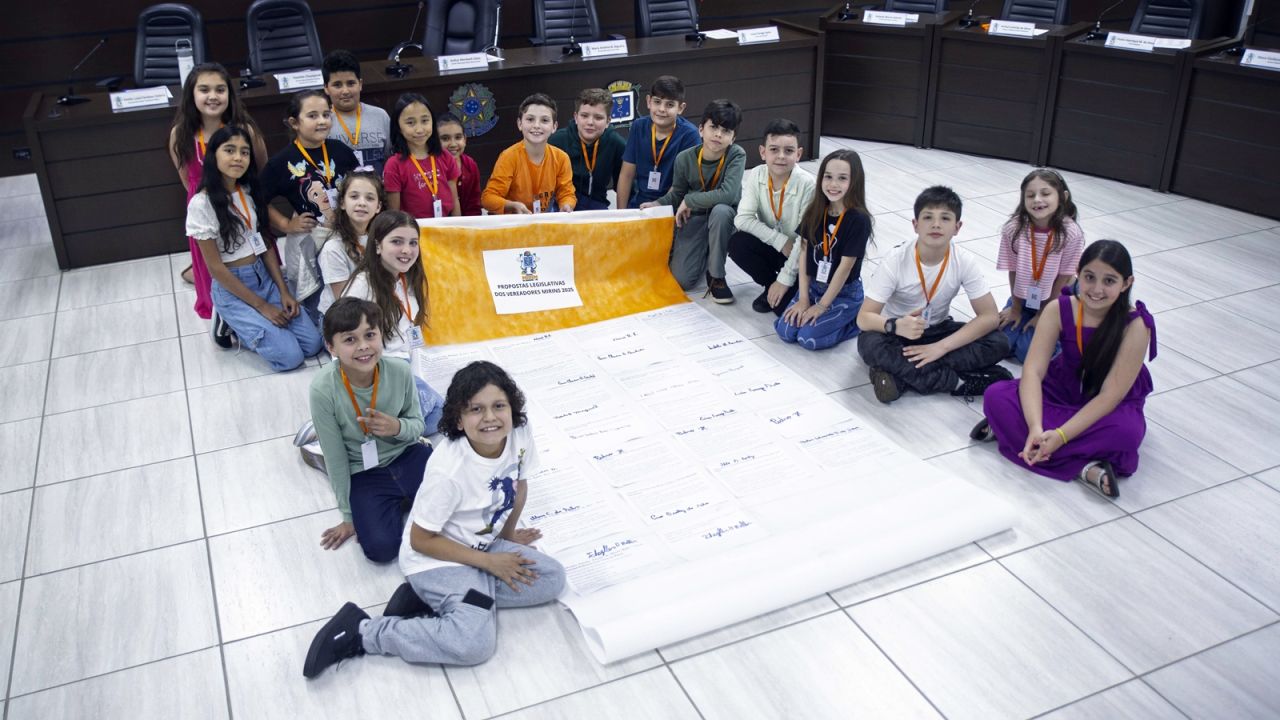 Câmara Mirim 2026: escolas têm prazo até dia 15 de abril para inscrever alunos