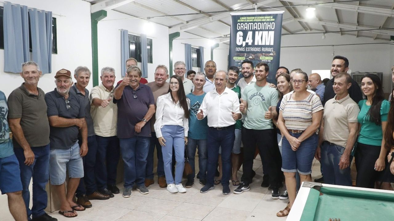 Cascavel anuncia maior pacote de asfalto rural da história e promete transformar estradas da comunidade do Gramadinho