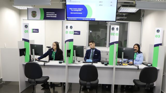 Imagem referente a notícia: Unidades do Poupatempo Paraná impulsionam emissão de Carteiras de Identidade