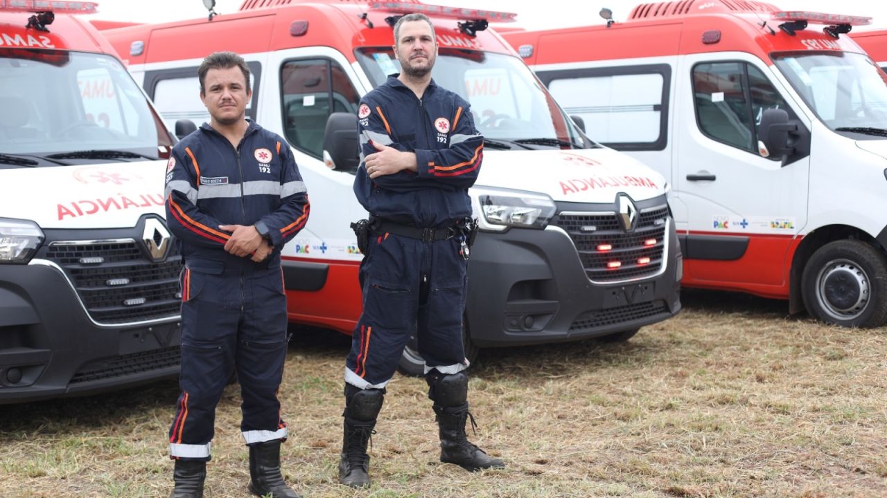 Cascavel e região Oeste passam a contar com oito novas ambulâncias do SAMU para reforçar atendimentos de urgência