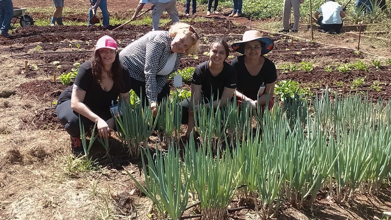 Itaipu Binacional e Itaipu Parquetec iniciam plantio de hortas comunitárias em todos os municípios do PR e sul do MS