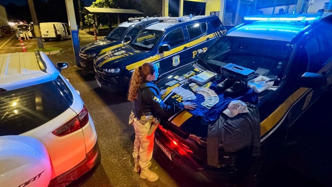 Em integração com PCPR, PRF prende 2 homens por golpe do falso mecânico no Paraná
