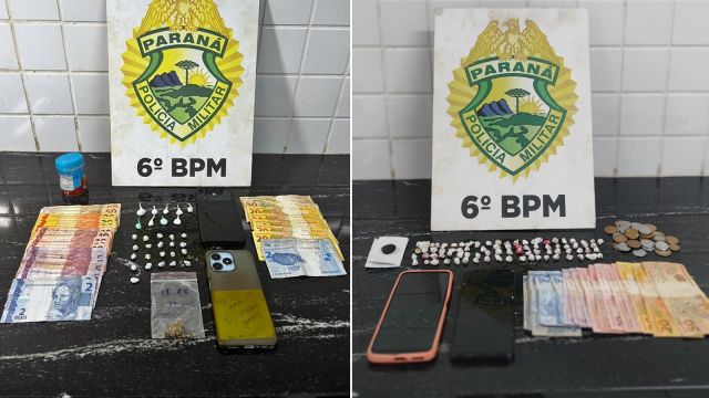 Choque e Cavalaria estouram ponto de tráfico e prendem duas mulheres em operação policial