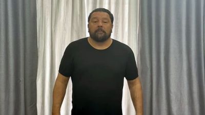 Imagem referente a notícia: Suspeito de duplo homicídio em Cascavel tem foto divulgada pela polícia, mas defesa nega fuga e apresenta versão em vídeo