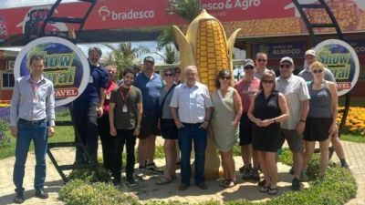 Imagem referente a notícia: Dilvo recebe dirigentes de cooperativa canadense e fala sobre agro brasileiro
