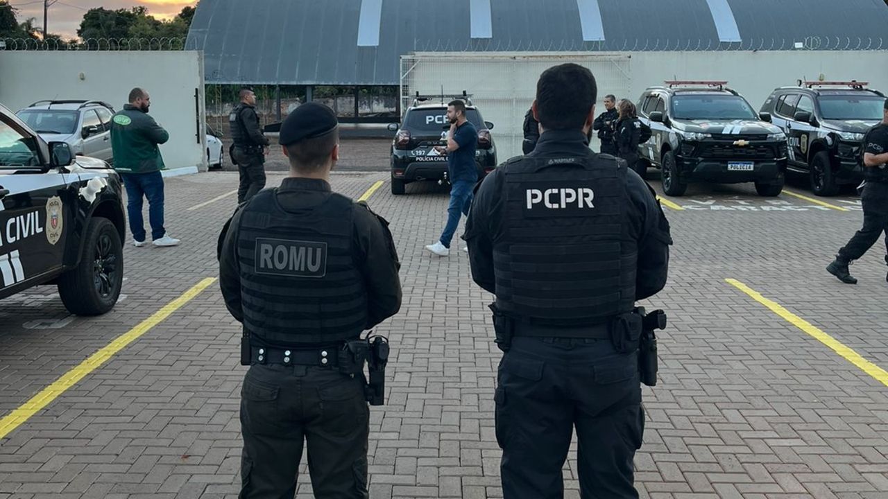 Operação Konomashi: Polícia Civil prende 14 suspeitos de furtar camionetes de luxo e revela esquema milionário no Oeste do Paraná