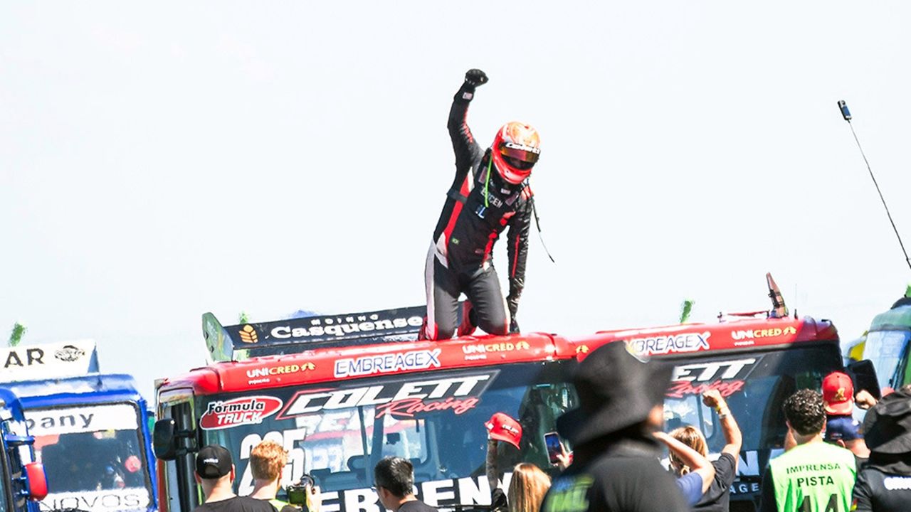 Douglas Collet vence de ponta a ponta e assume a liderança da Fórmula Truck