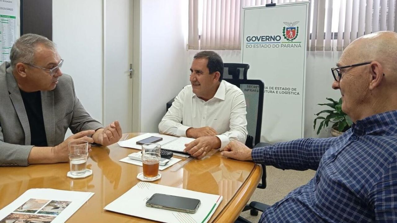 Mario Costenaro, acompanha projetos de Toledo junto ao Governo do Paraná