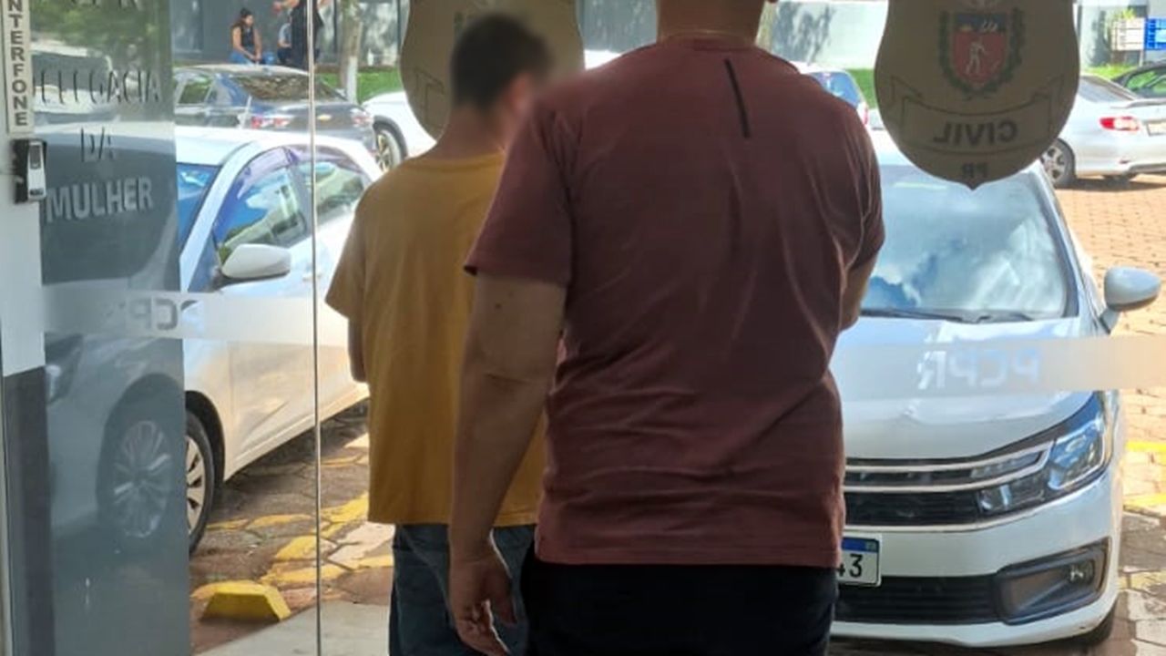 Homem condenado por violência doméstica é preso em Cascavel durante ação da Delegacia da Mulher