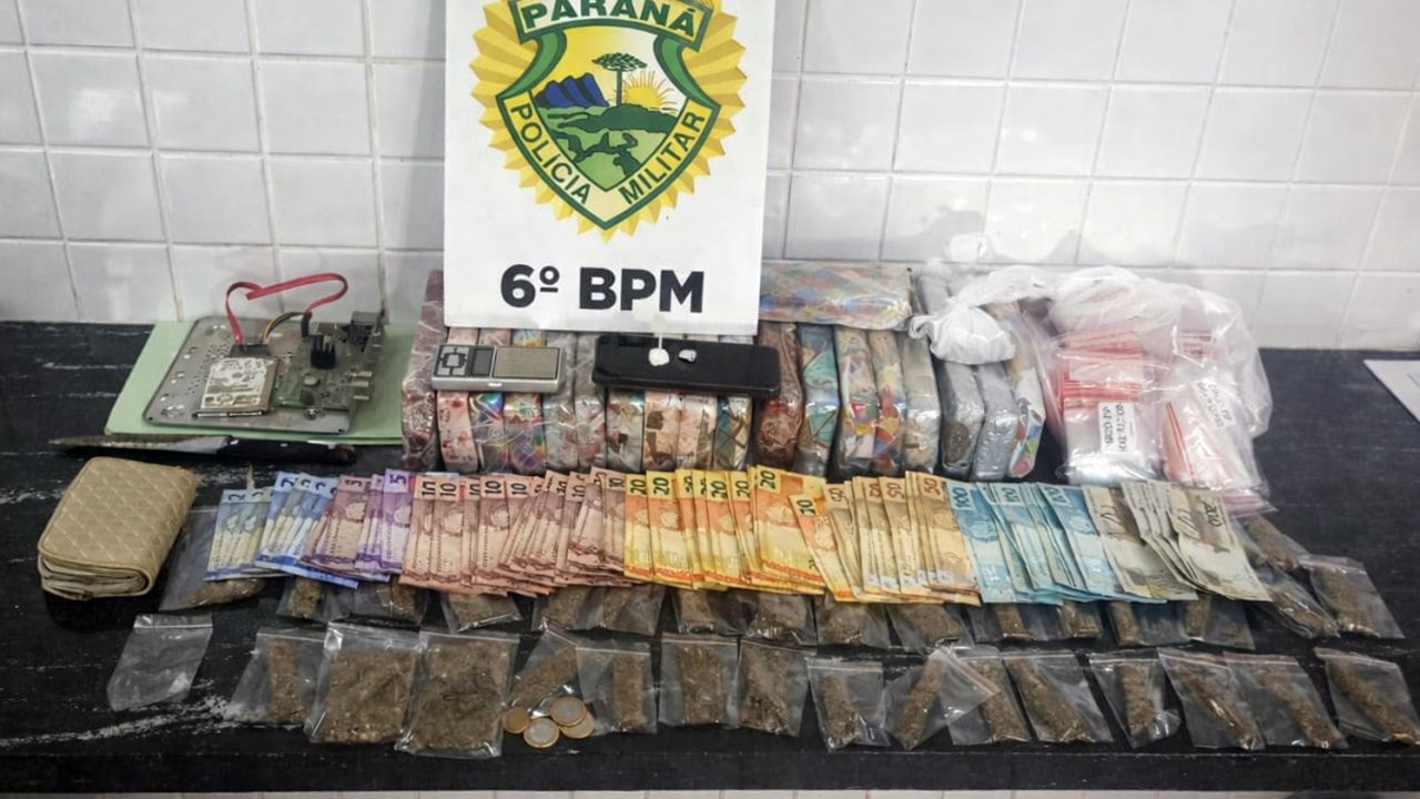 Polícia Militar encontra drogas em fossa de imóvel no Jardim Melissa e prende duas mulheres por tráfico