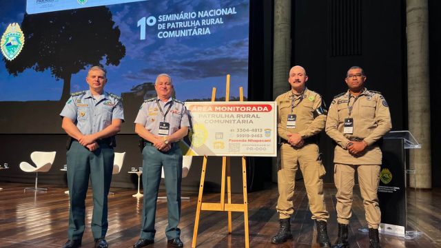 Imagem referente a notícia: Paraná reduz roubos no campo em 79% e consolida modelo de segurança rural