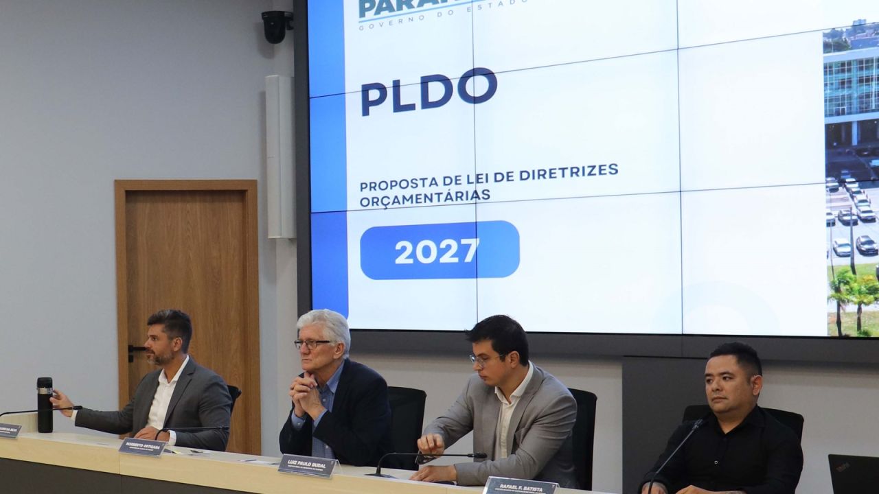 Em audiência pública, Governo do Paraná elenca prioridades para o orçamento de 2027