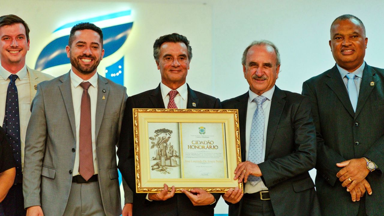 Ex-presidente do TJ-PR, desembargador José Laurindo se tornou Cidadão Honorário