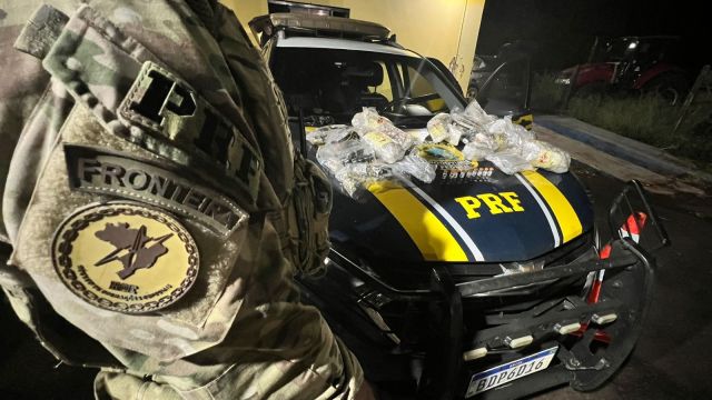 PRF apreende canetas emagrecedoras e anabolizantes escondidos em tanque de combustível na BR-369, no Paraná