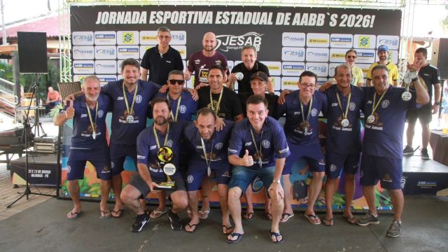 AABB Cascavel conquista título dramático e leva Troféu Confraternização na JESAB 2026 em Maringá