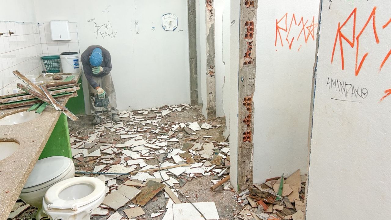 Complexo Ciro Nardi passa por reformas para ampliar conforto e atendimento à comunidade