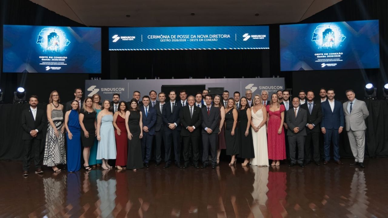 Sinduscon empossa nova diretoria e reforça compromisso com desenvolvimento
