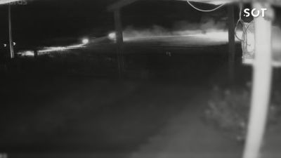 Imagem referente a notícia: Carro derrapa e sai da pista em ponte da PR-180 em Cascavel; trecho preocupa motoristas