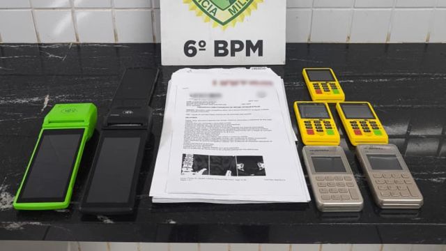 Imagem referente a notícia: Homem é preso em flagrante ao aplicar golpe com máquinas de cartão em pacientes de clínica