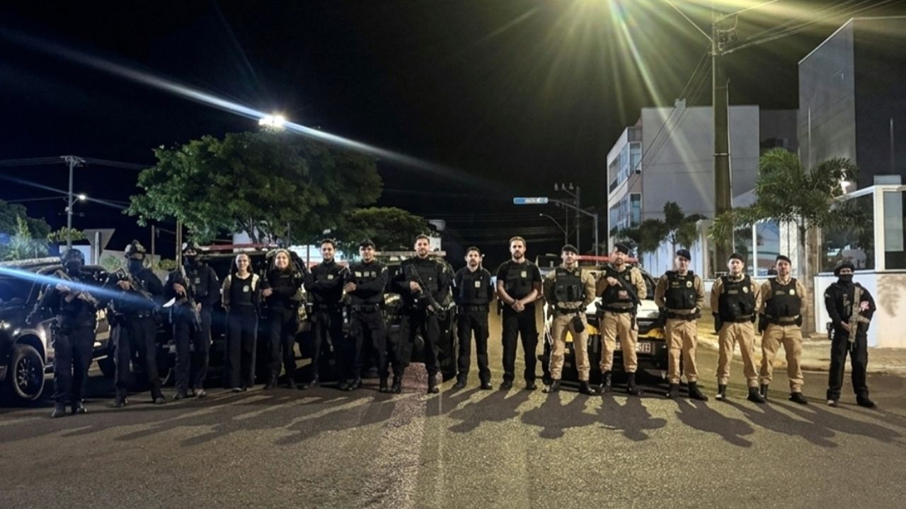 Operação integrada mobiliza forças de segurança e intensifica policiamento em Catanduvas, Três Barras do Paraná e Ibema