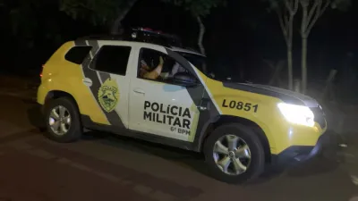 PM prende três e apreende quatro menores com drogas, armas e veículo ligado a tentativa de roubo em Cascavel
