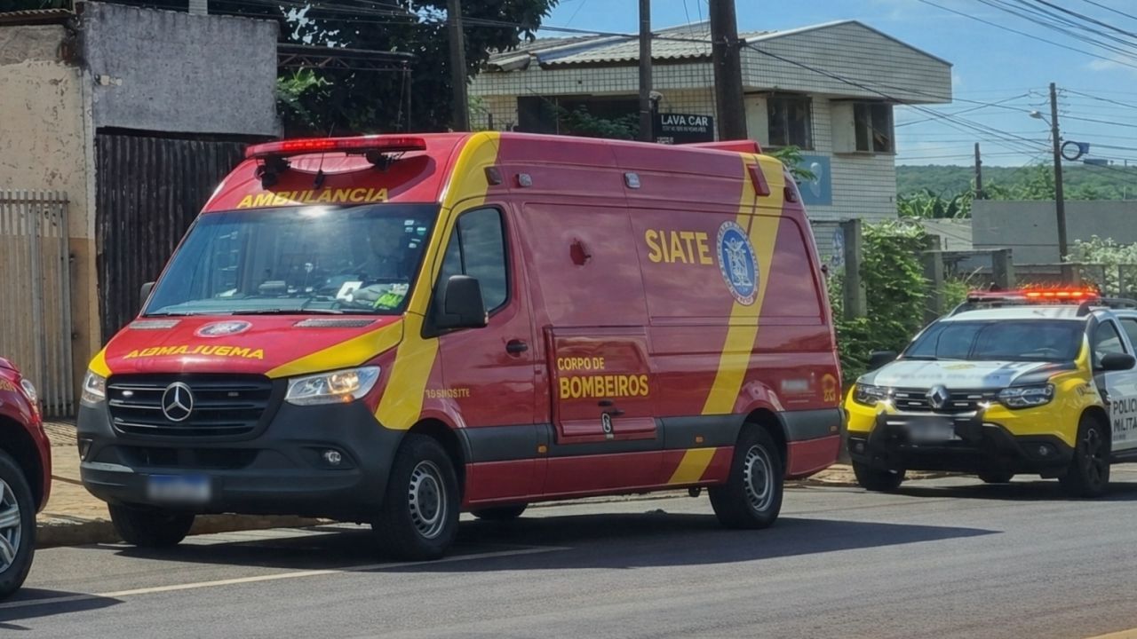 Homem supostamente baleado mobiliza bombeiros em Cascavel, mas é encontrado apenas com sinais de agressão