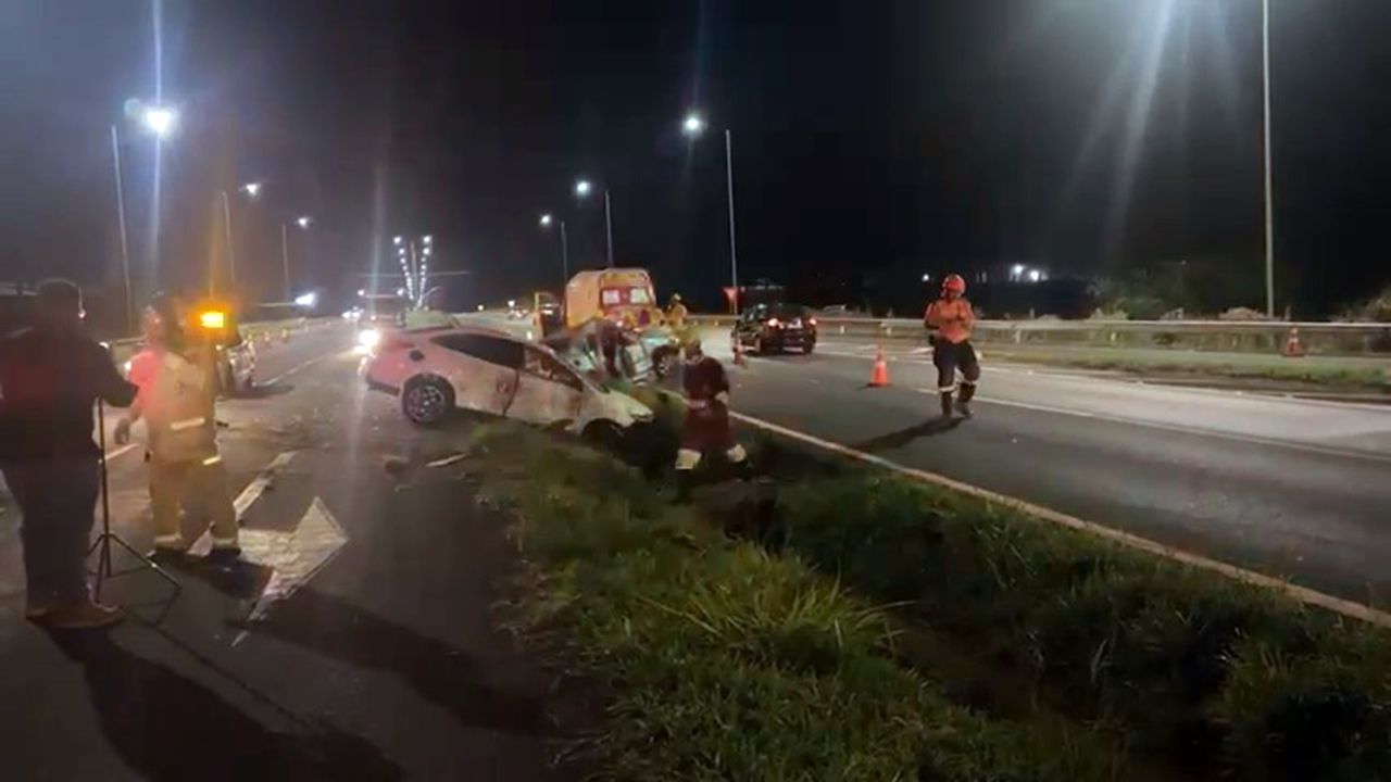 PRF prende motorista bêbado que atropelou policial e causou morte do próprio sobrinho na BR-369 em Arapongas